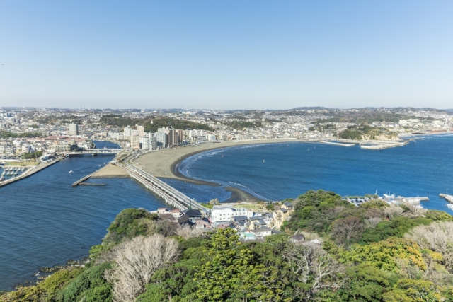 江ノ島の地形誕生の起源に迫る!~隆起や海流が生んだダイナミックな地形~