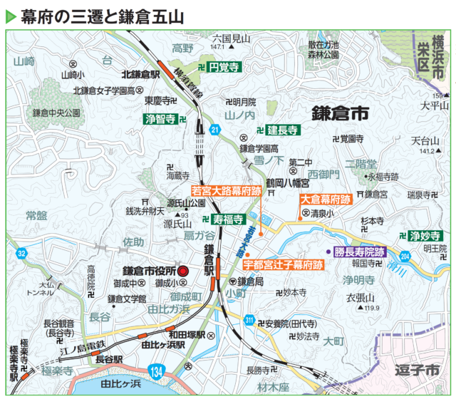 ③若宮大路幕府