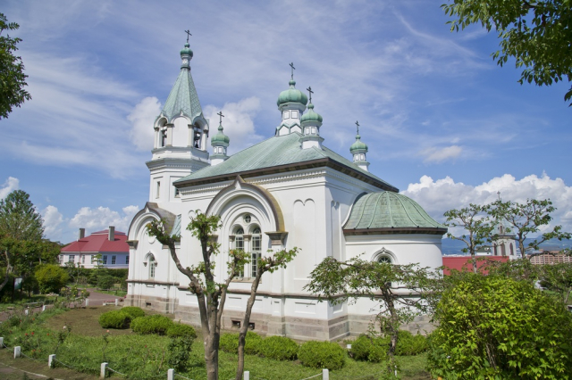 日米和親条約の調印により箱館を開港