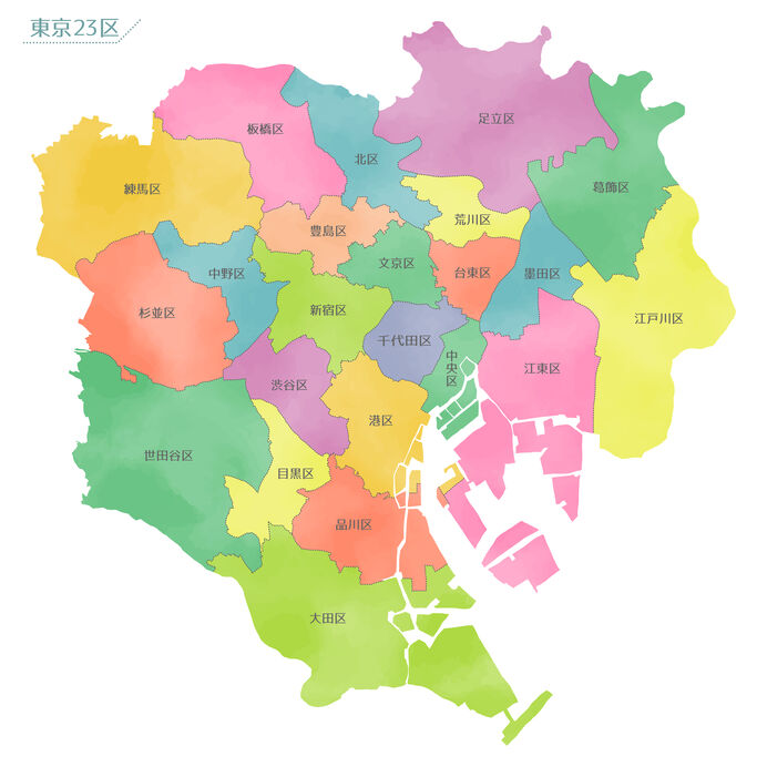東京「23区」誕生までの変換と歴史～神奈川だった多摩地域と板橋