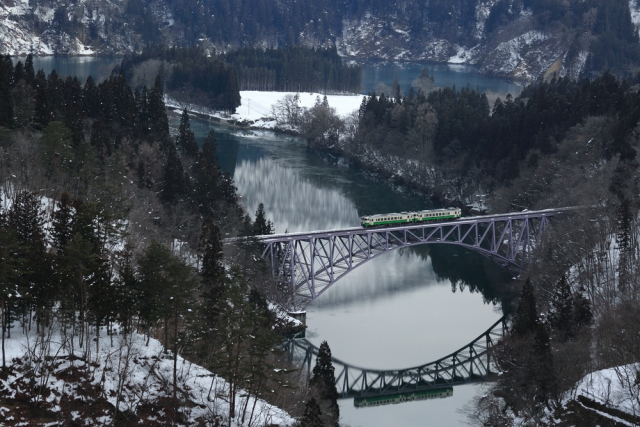 JR只見線は絶景の連続!只見川に架かる数々の鉄橋ほか魅力あふれる秘境路線を楽しもう♪