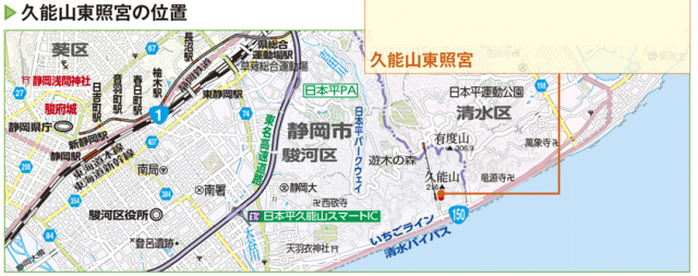 徳川家康の「遺体は久能山に安置せよ」という遺言