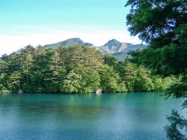 福島県会津の地形①:五色沼湖沼群