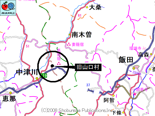 平成の大合併で村ごと越県合併した唯一の村 ~山口村の場合~