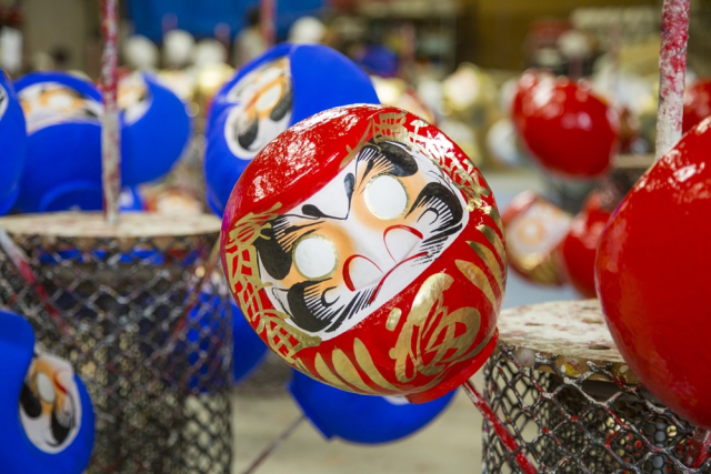 群馬の日本一:高崎だるまの生産量