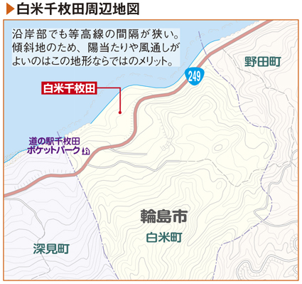 白米千枚田とは