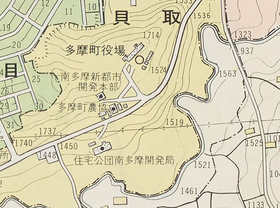 多摩ニュータウンの歴史を追う。古地図から見る街の移り変わり