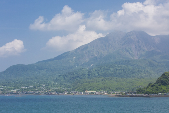 鹿児島の地形④:桜島
