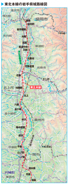 運転関係路線図東北本線ほかいろいろ