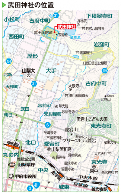 武田神社と武田信玄