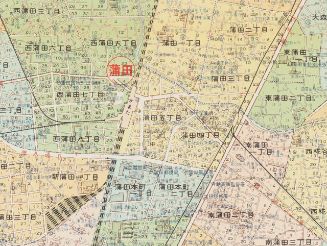 蒲田駅前にあった映画の街 【東京都大田区】