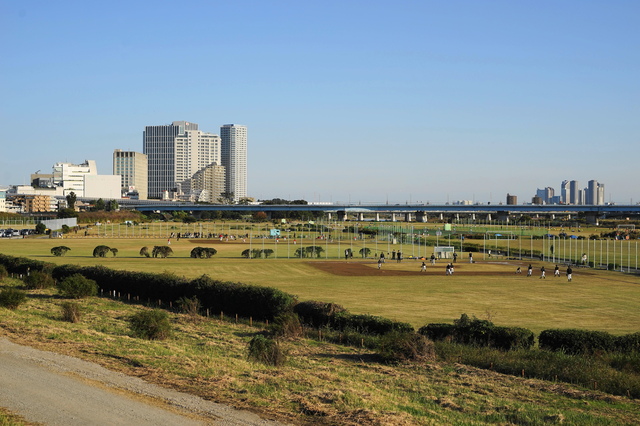 二子玉川の多摩川に飛行場があった? 【東京都世田谷区】