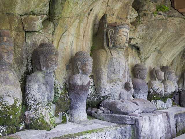 全国にある磨崖仏の6~7割が国東半島を中心に大分に集中!