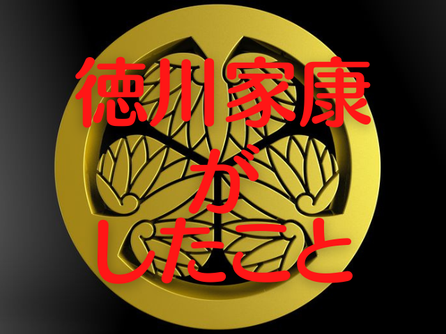 徳川家康がしたこととは?「時」が来るまで自分の持ち場で最善を尽くす!後世にも残る徳川家康の仕事